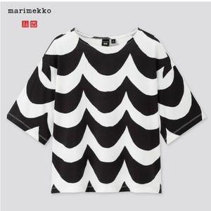 Uniqlo x Marimekko Limited Edition Short Sleeve Boxy T-Shirt